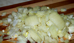 порезать лук кубиками для рецепта куриные грудки фаршированное куриное филе